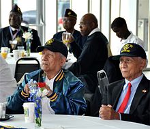 Photograph of two elderly male Filipino World War II veterans