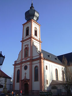 Skyline of Gernsheim