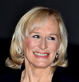 Glenn Close tijdens de Franse première van Albert Nobbs in 2012