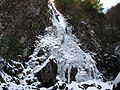 扁妙の滝の氷瀑