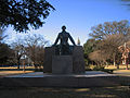 Statue of Judge Baylor