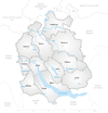 Carte du canton de Zurich