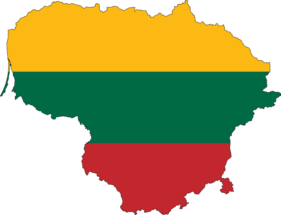 Lithuania-Flagmap