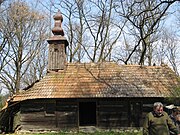 Wooden church in Baștea