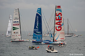 Mapfre en 2010 lors de la Barcelona World Race