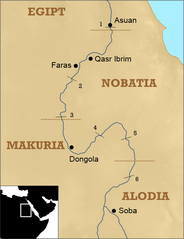 Mapa opisywanego kraju