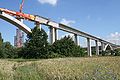 Taktschiebezustand Ilmtalbrücke (Juli 2009)