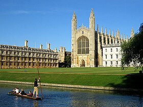 Pogled na King's College Chapel