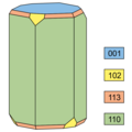 1. langprismatisch nach {1120}[28]