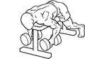 Bilateral lying dumbbell fly start