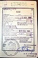 Netherlands: pre-Schengen visa, issued in 1988