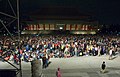 Image 27An overflow crowd watches the simultaneous outdoor broadcast of a performance in National Concert Hall by the Vienna Philharmonic conducted by Simon Rattle. (from Culture of Austria)