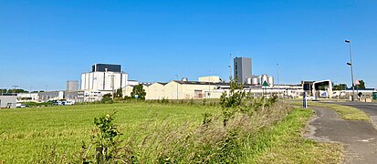 L’usine Laïta, le site de fabrication du fameux fromage fouetté Madame Loïk, mais aussi du lait infantile et de la poudre de lait premium.