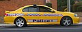 Ford Falcon used by Victoria Police for traffic duties.