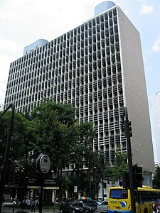 Ministry of Health and Education in Rio de Janeiro by Lúcio Costa (1936–43)