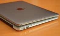 Space-graue Variante auf einem MacBook Air 11″