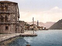 1900-yilgi Perast rasmi.