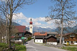 Ried im Zillertal seen from the south