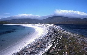 Isthme de West Burra, Shetland, Écosse