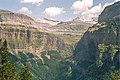 Cirque de Cotatuero vu depuis le sentier des Chasseurs.