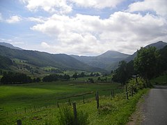 Le puy Mary vu depuis Le Claux.