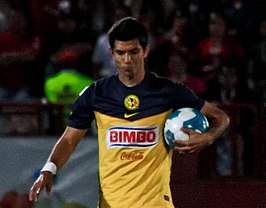 Molina in 2012 als speler van Club América