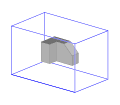 An image of an object in a box