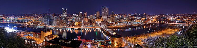 Panorama of Pittsburgh, PA