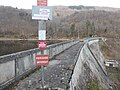 Traversée du barrage