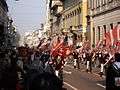 Porte étendards, Carnaval de Milan 2009.