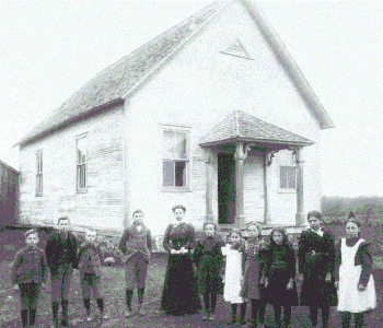 C'est la rentrée... École de rang de la région de Granby, début du XXe siècle.