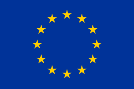 Bandera de la Unión Europea.