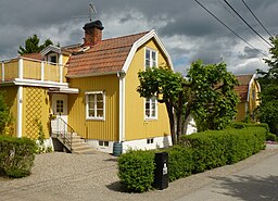 Fullerstas äldre villabebyggelse.