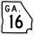 State Route 16 Connector marker