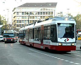 treinstel Be 31 te Sankt Gallen