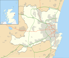 Peterculter is located in Aberdeen City council area