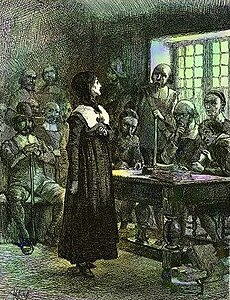 Anne Hutchinson dum proceso, 1901