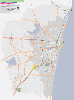 Triplicane is located in Chennai