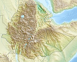 Location of Lake Tana in Ethiopia.