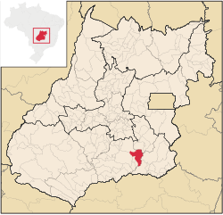 Location in Goiás state