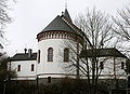 Apsisseite der Kirche St. Matthias, aus Südosten gesehen