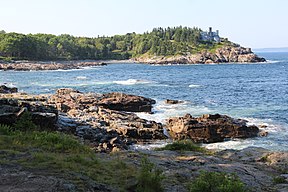 Shooner Head im Acadia-Nationalpark