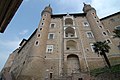 Facciata del Palazzo ducale di Urbino