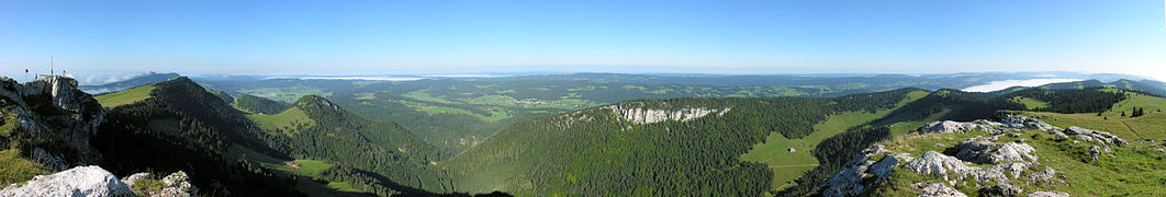 Paysage de la Haute-Chaîne (vue du Chasseron).