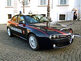 Alfa 159 der Carabinieri