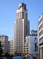 Boerentoren Antwerpen, Bürohochhaus mit Wasserbehälter