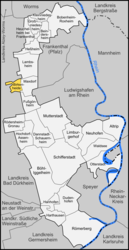 Birkenheide – Mappa