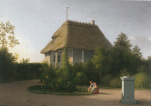 Sommerlyst. Maleri af Eckersberg, 1806