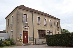 Skyline of Soissons-sur-Nacey