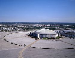 Astrodome. Kuva noin vuodelta 1999.